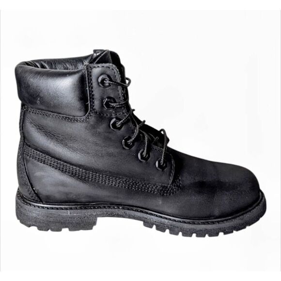 TIMBERLAND 6 Inch Waterproof Boot In Black Size 7.5M - Picture 6 of 9